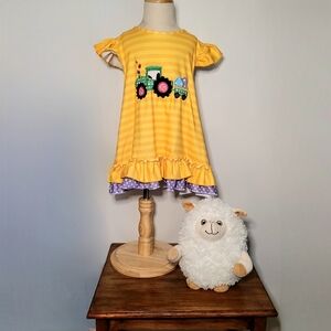 Easter Tractor Dress